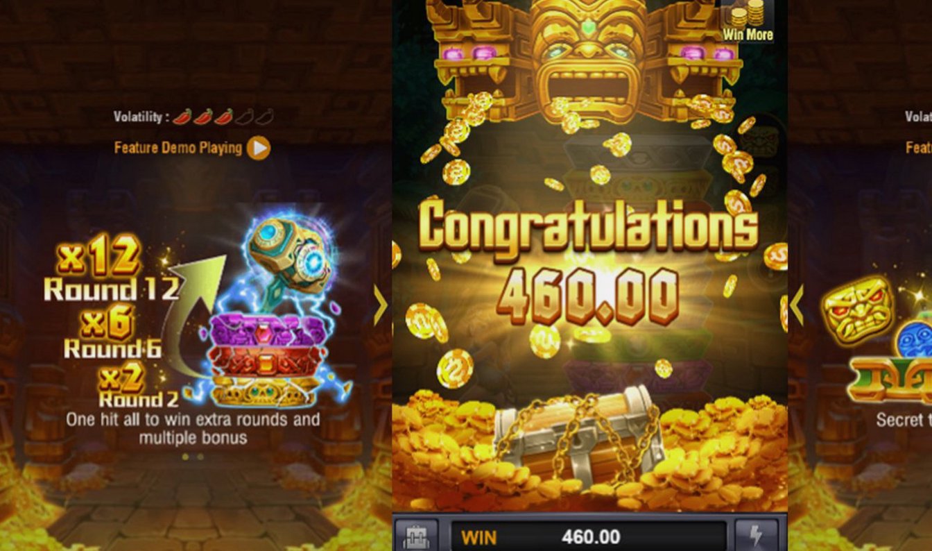 SECRET TREASURE · Tampilan Aplikasi KILAT777